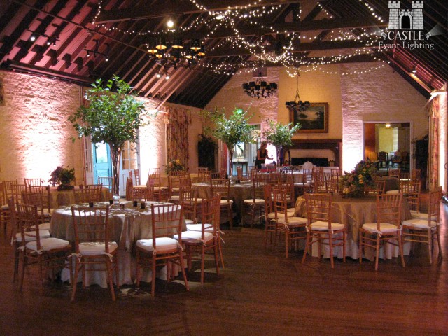 Castle Event Lighting - Boonsboro Country Club